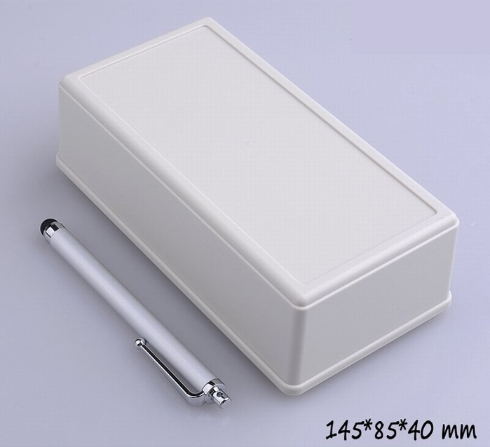 2 개/몫 145*85*40mm 주택 DIY 플라스틱 상자 접합 상자 전자 데스크톱 프로젝트 케이스 악기 상자